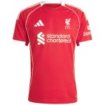 Günstige Fußballtrikots Liverpool Kinder Heimtrikot 2025-26 Kurzarm